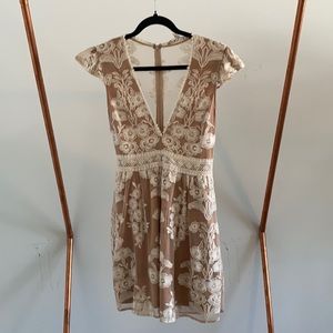 For Love & Lemons lace dress with pockets.